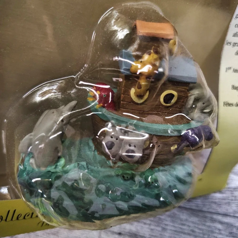 Wilton Noahs Ark Special Memories Keepsake Resin Cake Decoration Cake Topper New
